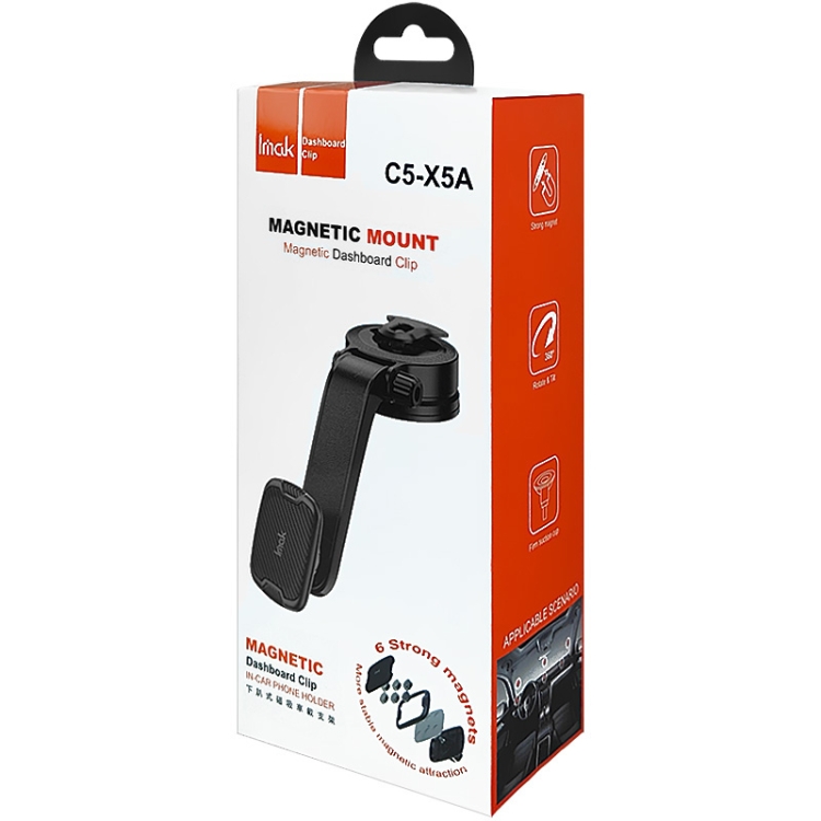 IMAK C5-X5A Dashboard Suction Cup Magnetic Car Holder(Black) IMAK C5-X5A Dashboard Suction Cup Magnetic Car Holder(Black)