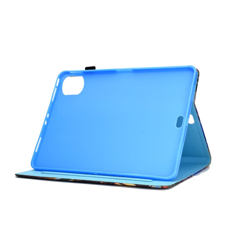 For iPad Pro 11 (2020) Sewing Thread Horizontal Painted Flat Leather Tablet Case with Sleep Function & Pen Cover & Anti Skid Strip & Card Slot & Holder(Pineapple) For iPad Pro 11 (2020) Sewing Thread Horizontal Painted Flat Leather Tablet Case with Sleep Function & Pen Cover & Anti Skid Strip & Card Slot & Holder(Pineapple)