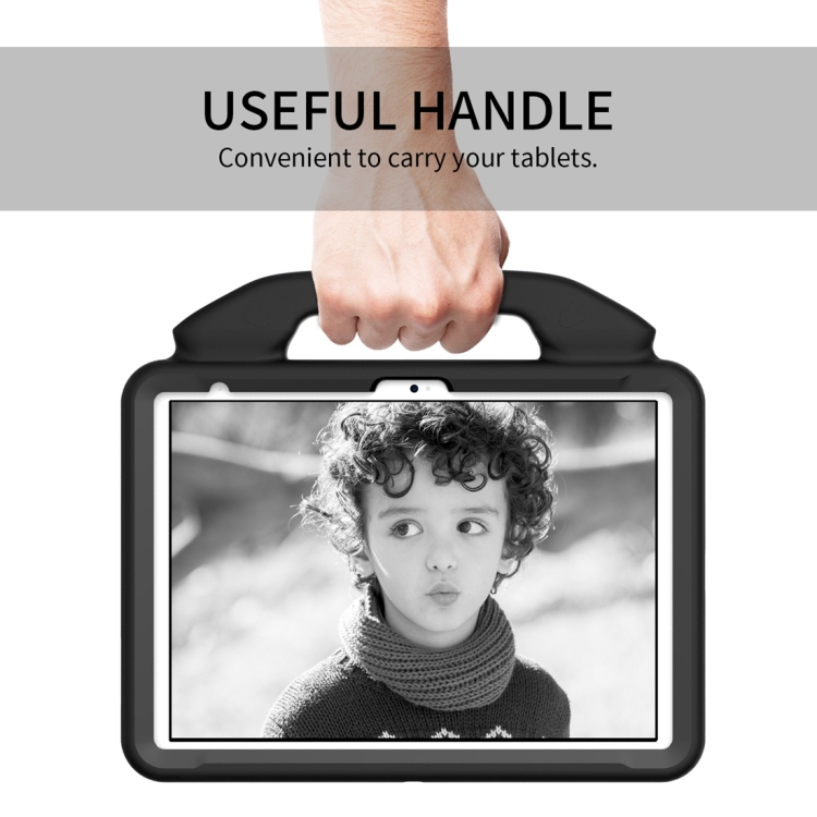 For iPad 10th Gen 10.9 2022 Children EVA Shockproof Tablet Case with Thumb Bracket(Black) For iPad 10th Gen 10.9 2022 Children EVA Shockproof Tablet Case with Thumb Bracket(Black)