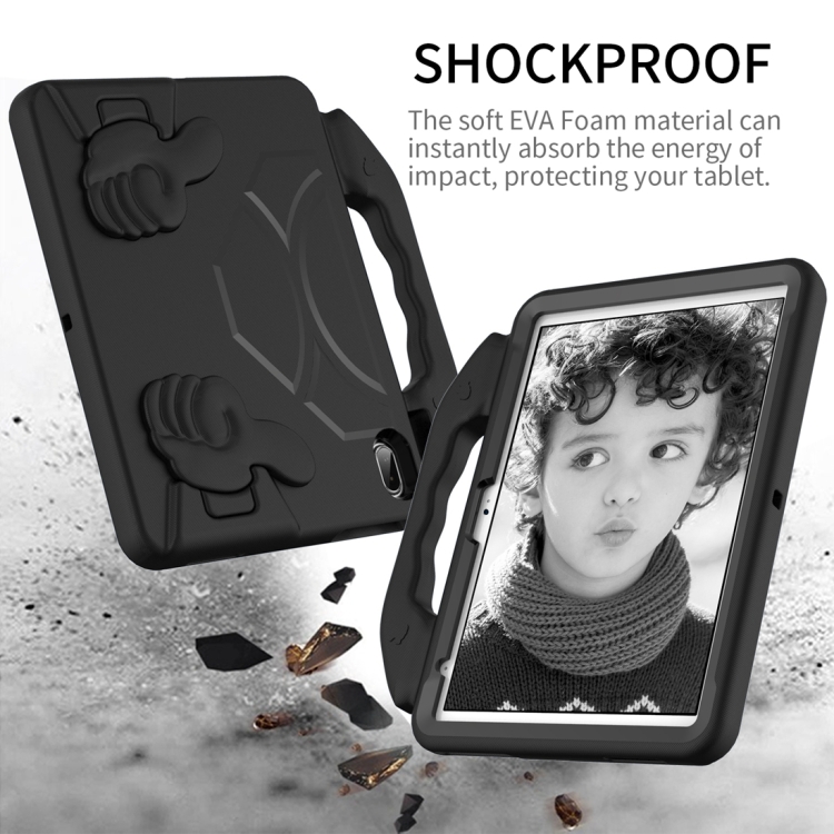 For iPad 10th Gen 10.9 2022 Children EVA Shockproof Tablet Case with Thumb Bracket(Black) For iPad 10th Gen 10.9 2022 Children EVA Shockproof Tablet Case with Thumb Bracket(Black)