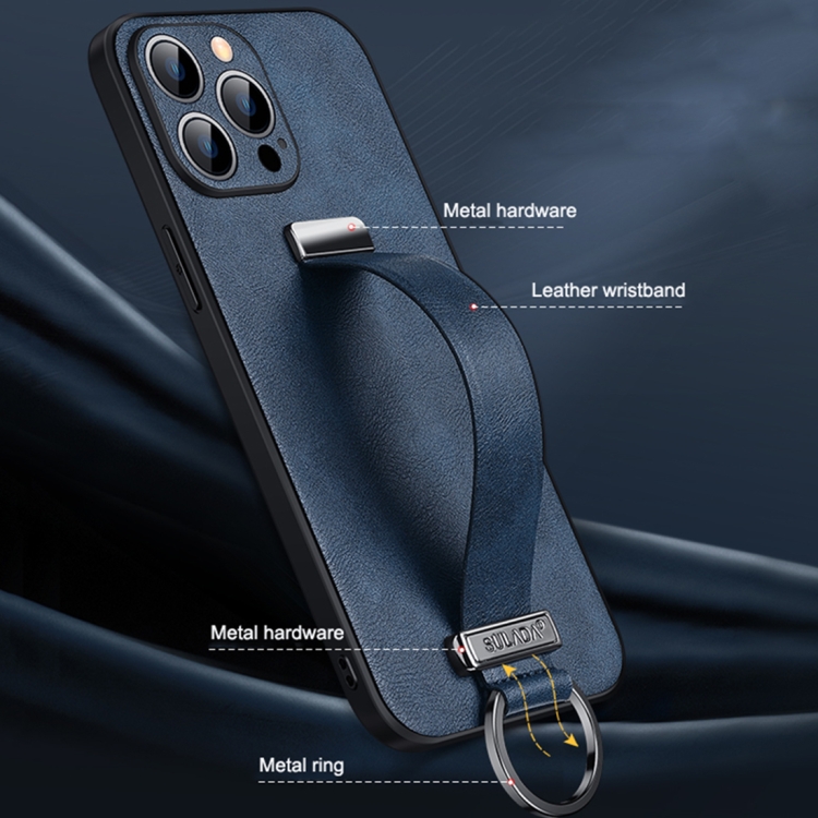 For iPhone 14 Plus SULADA Cool Series PC + Leather Texture Skin Feel Phone Case(Black) For iPhone 14 Plus SULADA Cool Series PC + Leather Texture Skin Feel Phone Case(Black)