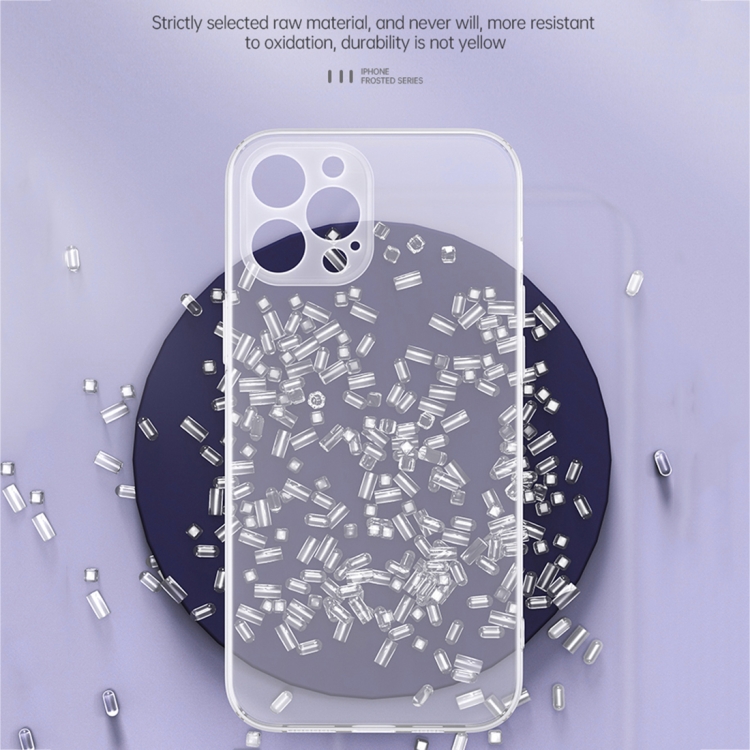 For iPhone 14 Pro Max SULADA Frosted Series Shockproof TPU Protective Case(Transparent) For iPhone 14 Pro Max SULADA Frosted Series Shockproof TPU Protective Case(Transparent)