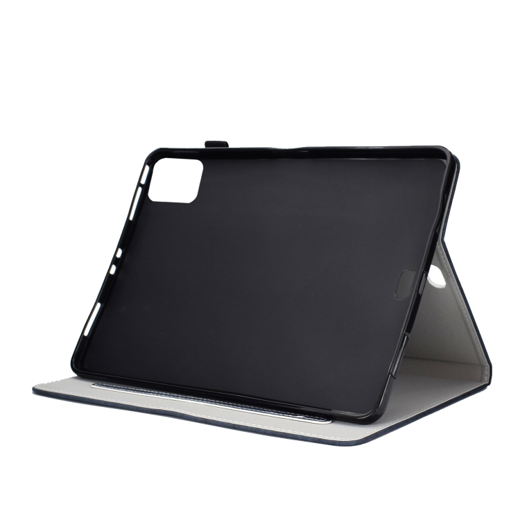 For iPad Pro 11 (2020) Sewing Thread Horizontal Solid Color Flat Leather Tablet Case with Sleep Function & Pen Cover & Anti Skid Strip & Card Slot & Holder(Navy) For iPad Pro 11 (2020) Sewing Thread Horizontal Solid Color Flat Leather Tablet Case with Sleep Function & Pen Cover & Anti Skid Strip & Card Slot & Holder(Navy)