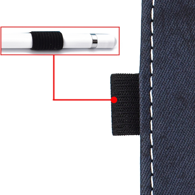 For iPad Pro 11 (2020) Sewing Thread Horizontal Solid Color Flat Leather Tablet Case with Sleep Function & Pen Cover & Anti Skid Strip & Card Slot & Holder(Navy) For iPad Pro 11 (2020) Sewing Thread Horizontal Solid Color Flat Leather Tablet Case with Sleep Function & Pen Cover & Anti Skid Strip & Card Slot & Holder(Navy)