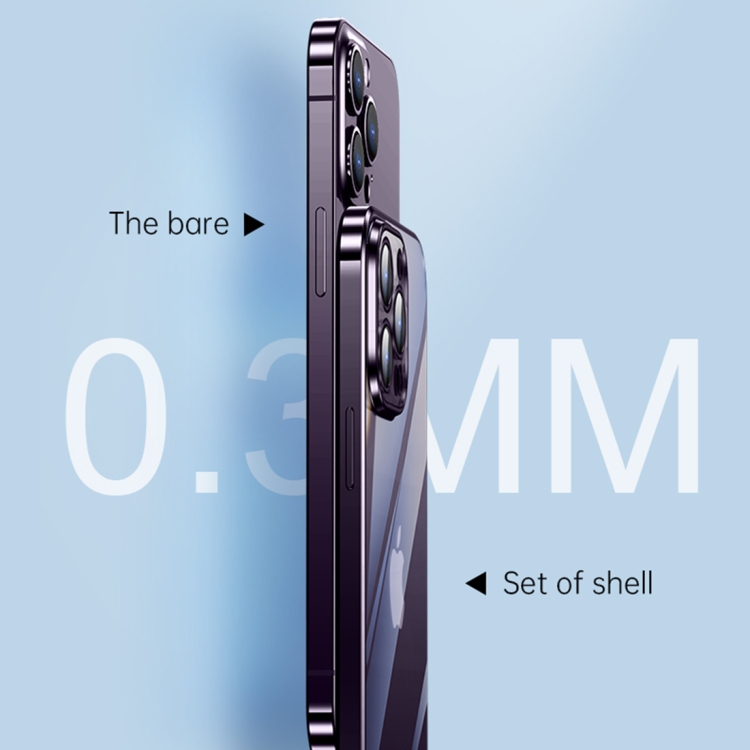 For iPhone 14 Pro Max SULADA Lens Protector Plated Clear Case(Black) For iPhone 14 Pro Max SULADA Lens Protector Plated Clear Case(Black)