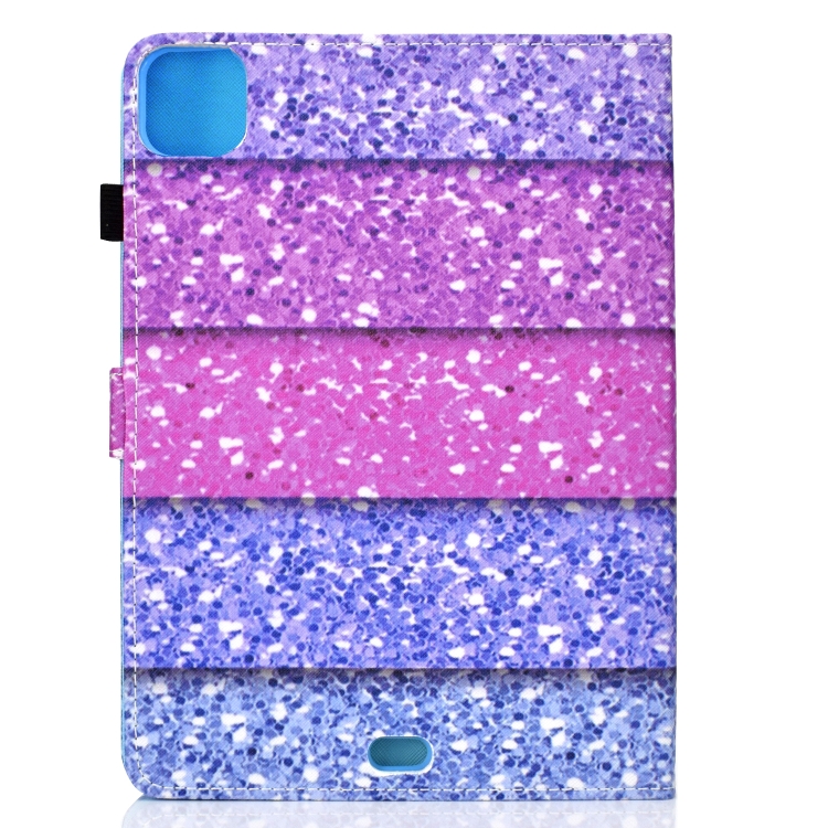 For iPad Pro 11 (2020) Sewing Thread Horizontal Painted Flat Leather Tablet Case with Sleep Function & Pen Cover & Anti Skid Strip & Card Slot & Holder(Color Quicksand) For iPad Pro 11 (2020) Sewing Thread Horizontal Painted Flat Leather Tablet Case with Sleep Function & Pen Cover & Anti Skid Strip & Card Slot & Holder(Color Quicksand)
