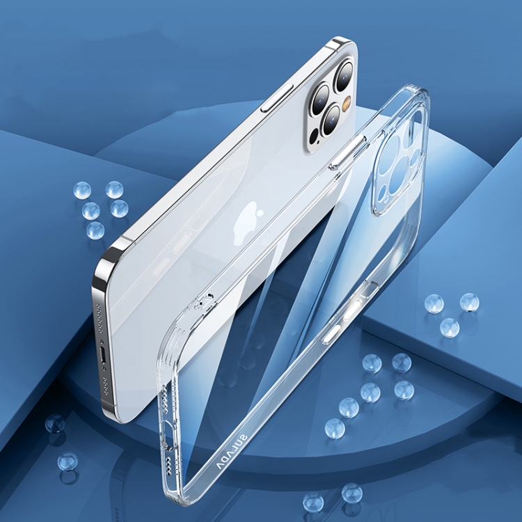 For iPhone 14 SULADA Frosted Series Shockproof Transparent TPU Phone Case(White) For iPhone 14 SULADA Frosted Series Shockproof Transparent TPU Phone Case(White)