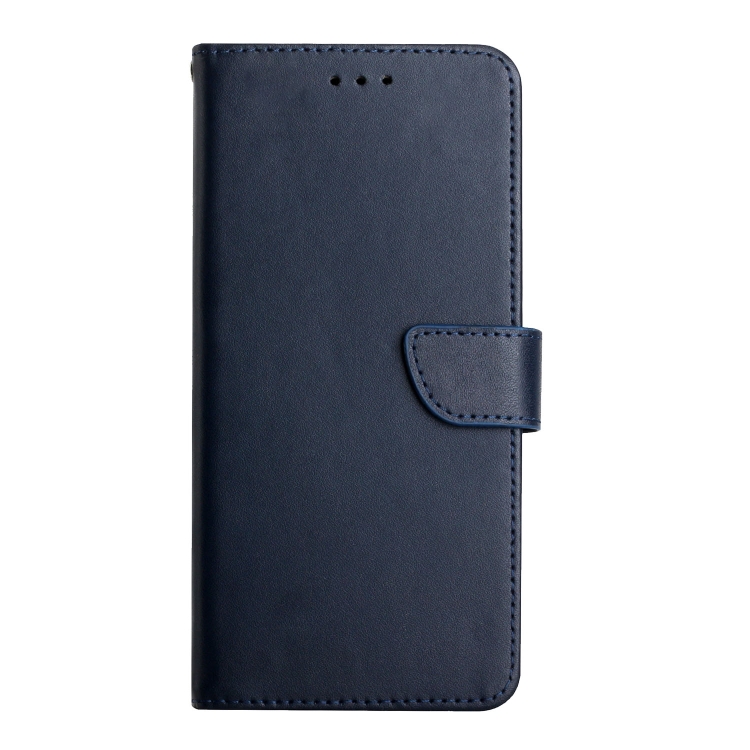 For Samsung Galaxy S23+ 5G Genuine Leather Fingerprint-proof Flip Phone Case(Blue) For Samsung Galaxy S23+ 5G Genuine Leather Fingerprint-proof Flip Phone Case(Blue)