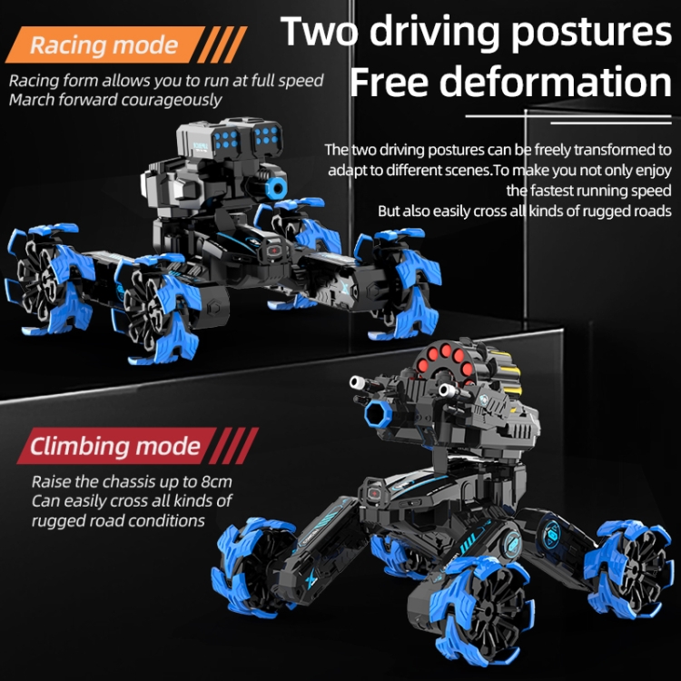 DM-518 Four-wheel Battle Blooming Tire Spray Remote Control Car ...