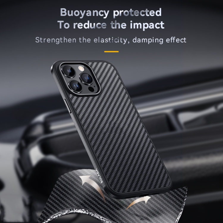 For iPhone 14 Plus SULADA Carbon Fiber Textured Shockproof Metal + TPU Frame Case(Dark Green) For iPhone 14 Plus SULADA Carbon Fiber Textured Shockproof Metal + TPU Frame Case(Dark Green)