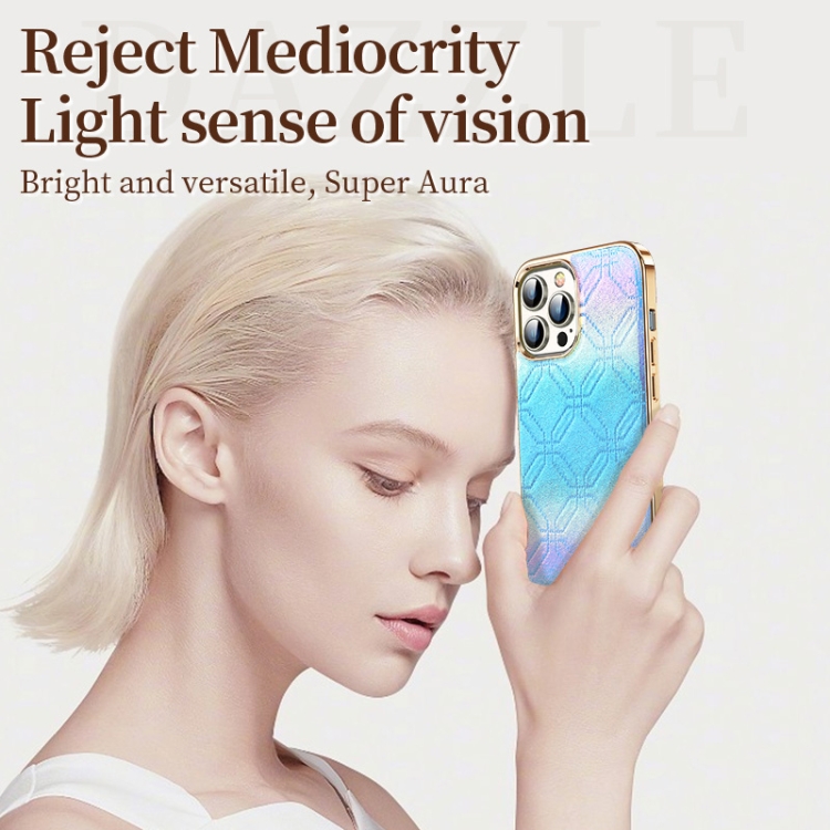 For iPhone 14 Plus SULADA Cooljas Series TPU Sheepskin Texture Phone Protective Case(Bright Blue) For iPhone 14 Plus SULADA Cooljas Series TPU Sheepskin Texture Phone Protective Case(Bright Blue)
