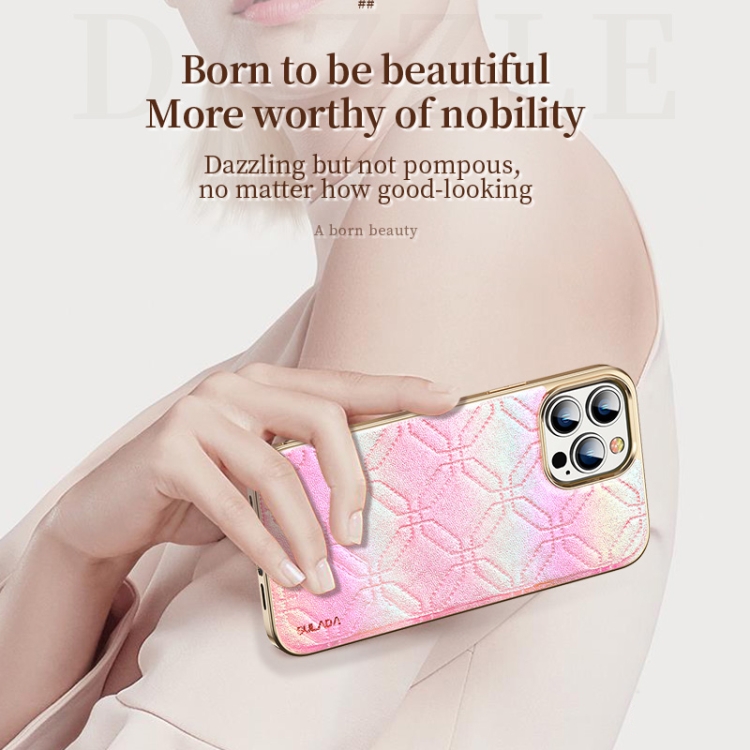 For iPhone 14 Plus SULADA Cooljas Series TPU Sheepskin Texture Phone Protective Case(Bright Blue) For iPhone 14 Plus SULADA Cooljas Series TPU Sheepskin Texture Phone Protective Case(Bright Blue)
