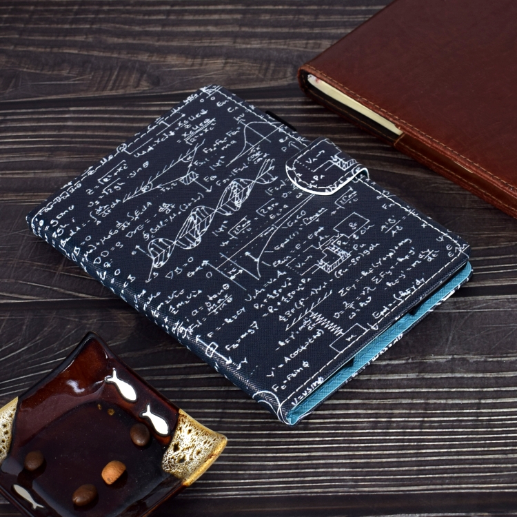 For iPad Pro 11 (2020) Sewing Thread Horizontal Painted Flat Leather Tablet Case with Sleep Function & Pen Cover & Anti Skid Strip & Card Slot & Holder(Equation) For iPad Pro 11 (2020) Sewing Thread Horizontal Painted Flat Leather Tablet Case with Sleep Function & Pen Cover & Anti Skid Strip & Card Slot & Holder(Equation)