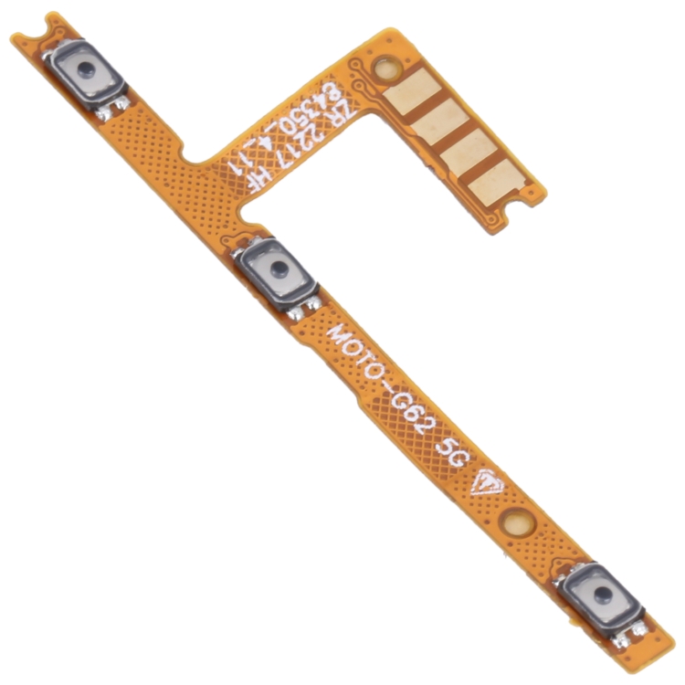 Para Motorola Moto G62 5G / Moto G62 India Botón de encendido y botón de volumen Flex Cable - 1