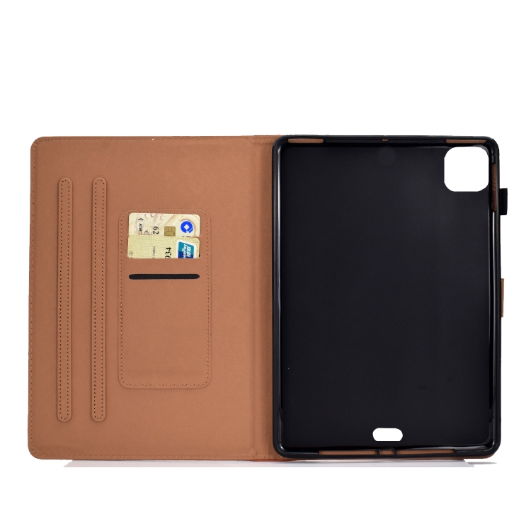For iPad Pro 11 (2020) Sewing Thread Horizontal Solid Color Flat Leather Tablet Case with Sleep Function & Pen Cover & Anti Skid Strip & Card Slot & Holder(Light Star Brown) For iPad Pro 11 (2020) Sewing Thread Horizontal Solid Color Flat Leather Tablet Case with Sleep Function & Pen Cover & Anti Skid Strip & Card Slot & Holder(Light Star Brown)
