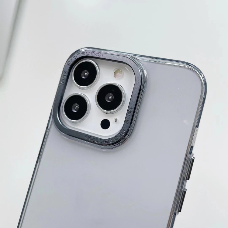 For iPhone 14 Plus PC Transparent Phone Case(Black) For iPhone 14 Plus PC Transparent Phone Case(Black)
