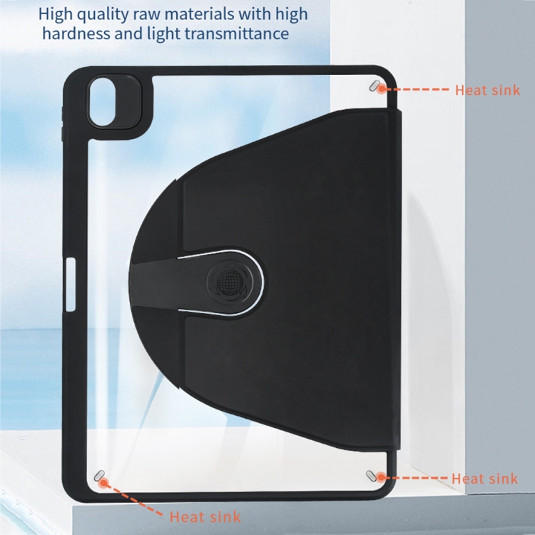For iPad Air 2019 / iPad Pro 10.5 Acrylic 360 Degree Rotation Holder Tablet Leather Case(Purple) For iPad Air 2019 / iPad Pro 10.5 Acrylic 360 Degree Rotation Holder Tablet Leather Case(Purple)