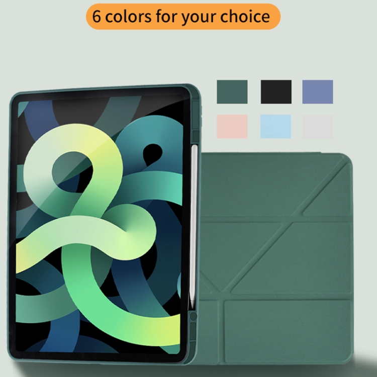 Acrylic 2 in 1 Y-fold Smart Leather Tablet Case For iPad Pro / Air 3 10.5(Ice White) Acrylic 2 in 1 Y-fold Smart Leather Tablet Case For iPad Pro / Air 3 10.5(Ice White)