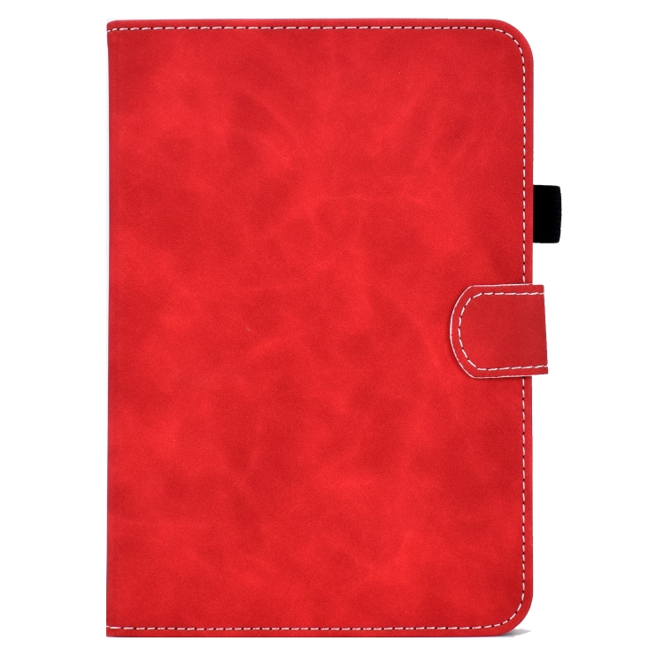 For iPad 10th Gen 10.9 2022 Cowhide Texture Tablet Leather Smart Case(Red) For iPad 10th Gen 10.9 2022 Cowhide Texture Tablet Leather Smart Case(Red)