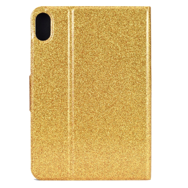 For iPad 10th Gen 10.9 2022 Varnish Glitter Powder Smart Leather Tablet Case(Yellow) For iPad 10th Gen 10.9 2022 Varnish Glitter Powder Smart Leather Tablet Case(Yellow)