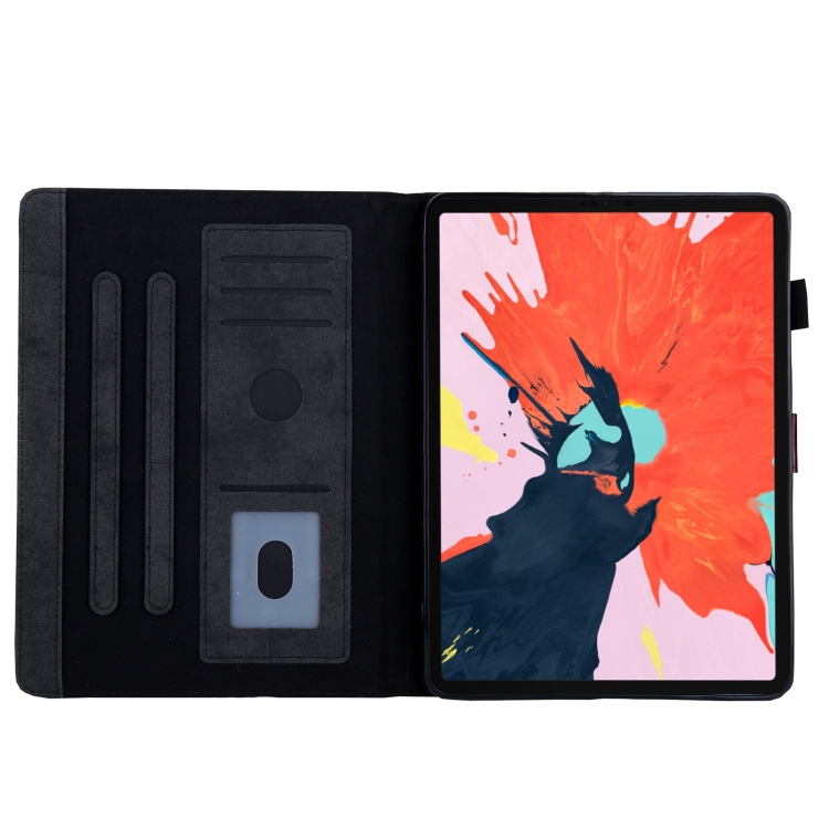 For iPad 10th Gen 10.9 2022 Cloth Texture Leather Smart Tablet Case(Black) For iPad 10th Gen 10.9 2022 Cloth Texture Leather Smart Tablet Case(Black)