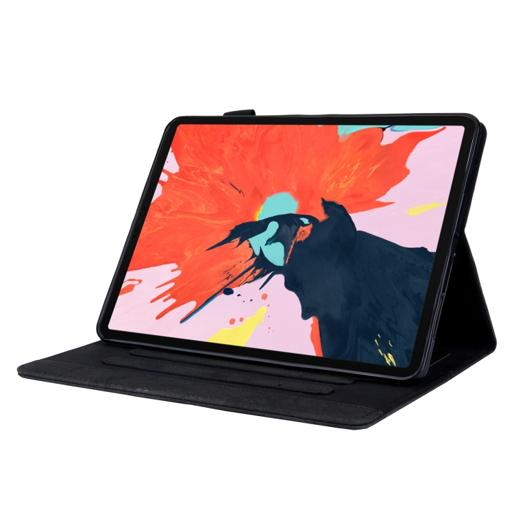 For iPad 10th Gen 10.9 2022 Cloth Texture Leather Smart Tablet Case(Black) For iPad 10th Gen 10.9 2022 Cloth Texture Leather Smart Tablet Case(Black)
