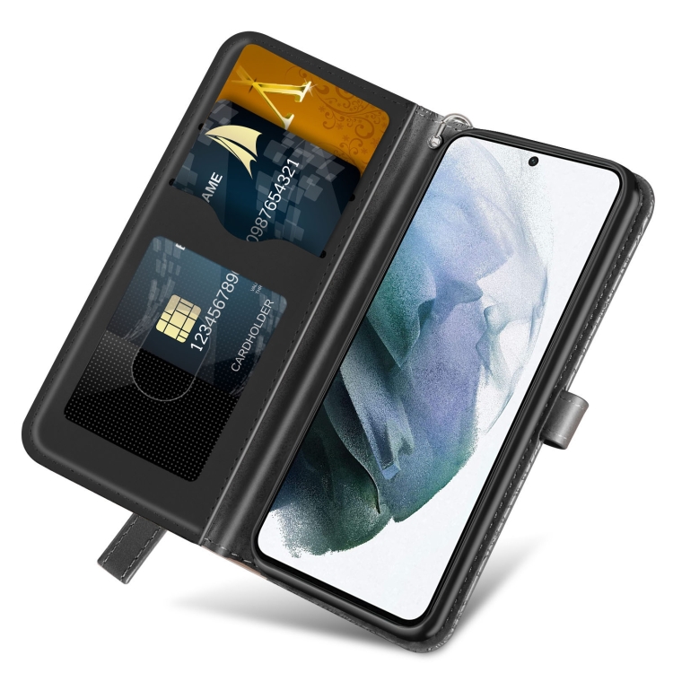 For Samsung Galaxy S23+ 5G Life Tree Embossing Pattern Leather Phone Case(Black) For Samsung Galaxy S23+ 5G Life Tree Embossing Pattern Leather Phone Case(Black)
