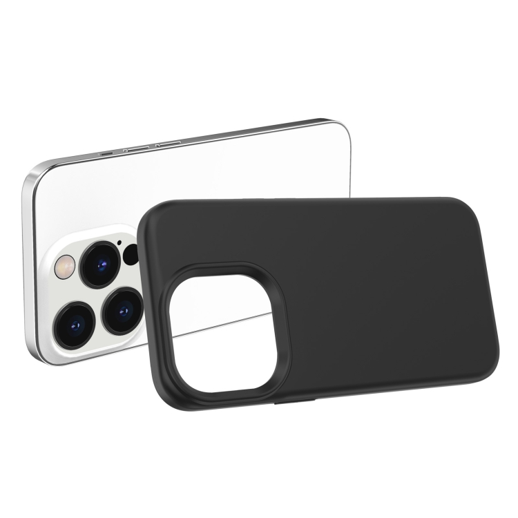 For iPhone14 Pro Max Rubber Oil Surface Phone Case(Black) For iPhone14 Pro Max Rubber Oil Surface Phone Case(Black)