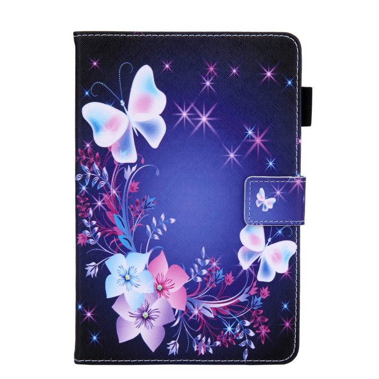 For iPad 10th Gen 10.9 2022 Colored Drawing Leather Smart Tablet Case(Dual Colorful Butterflies) For iPad 10th Gen 10.9 2022 Colored Drawing Leather Smart Tablet Case(Dual Colorful Butterflies)