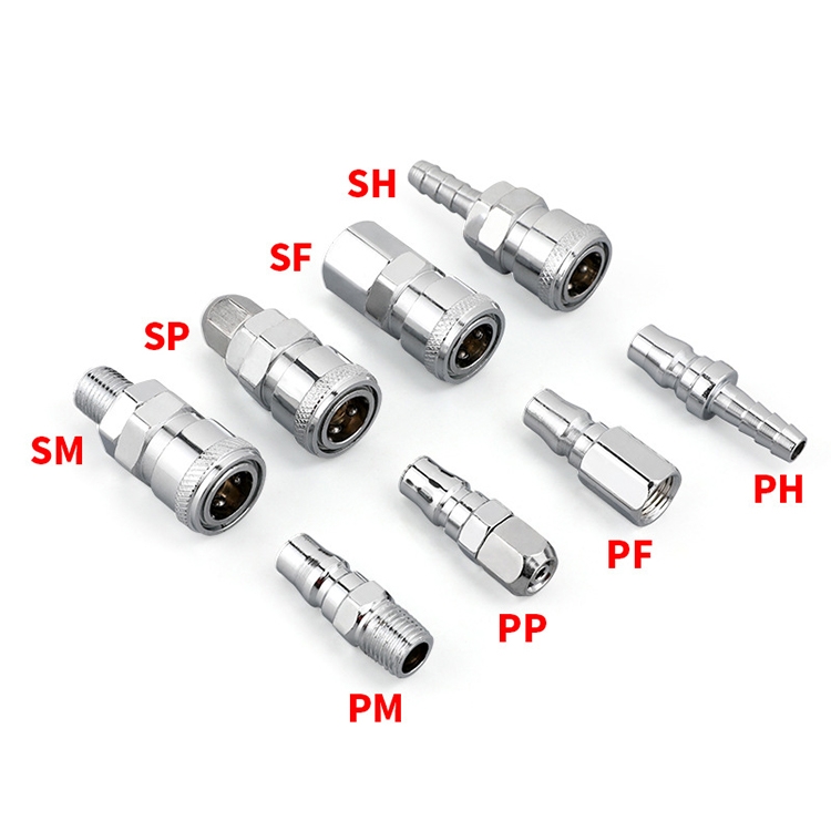 Connecteur Raccord Rapide Pneumatique Autobloquant Raccords