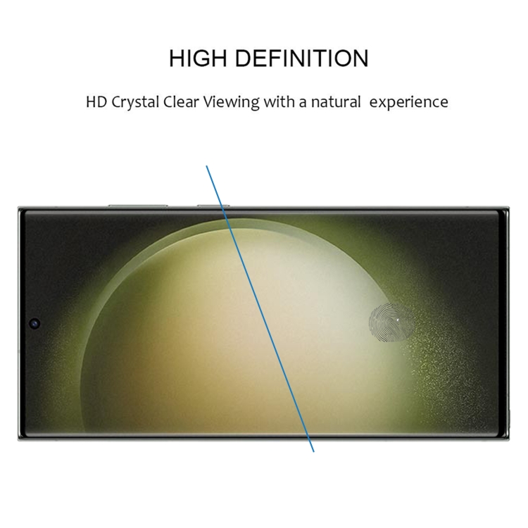 For Samsung Galaxy S23 Ultra 5G 3D Curved Edge Full Screen Edge Glue Tempered Glass Film For Samsung Galaxy S23 Ultra 5G 3D Curved Edge Full Screen Edge Glue Tempered Glass Film