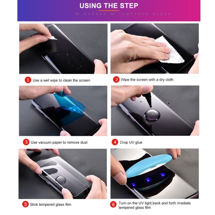 For Samsung Galaxy S23+ 5G UV Liquid Curved Full Glue Screen Protector For Samsung Galaxy S23+ 5G UV Liquid Curved Full Glue Screen Protector