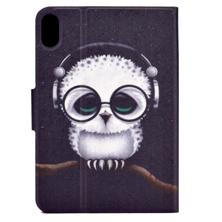 For iPad 10th Gen 10.9 2022 Electric Pressed Colored Drawing Smart Leather Tablet Case(Spectacled Cat) For iPad 10th Gen 10.9 2022 Electric Pressed Colored Drawing Smart Leather Tablet Case(Spectacled Cat)