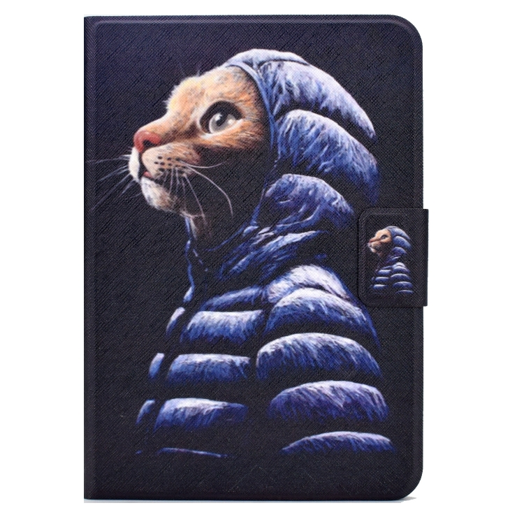 For iPad 10th Gen 10.9 2022 Electric Pressed Colored Drawing Smart Leather Tablet Case(Little Yellow Cat) For iPad 10th Gen 10.9 2022 Electric Pressed Colored Drawing Smart Leather Tablet Case(Little Yellow Cat)