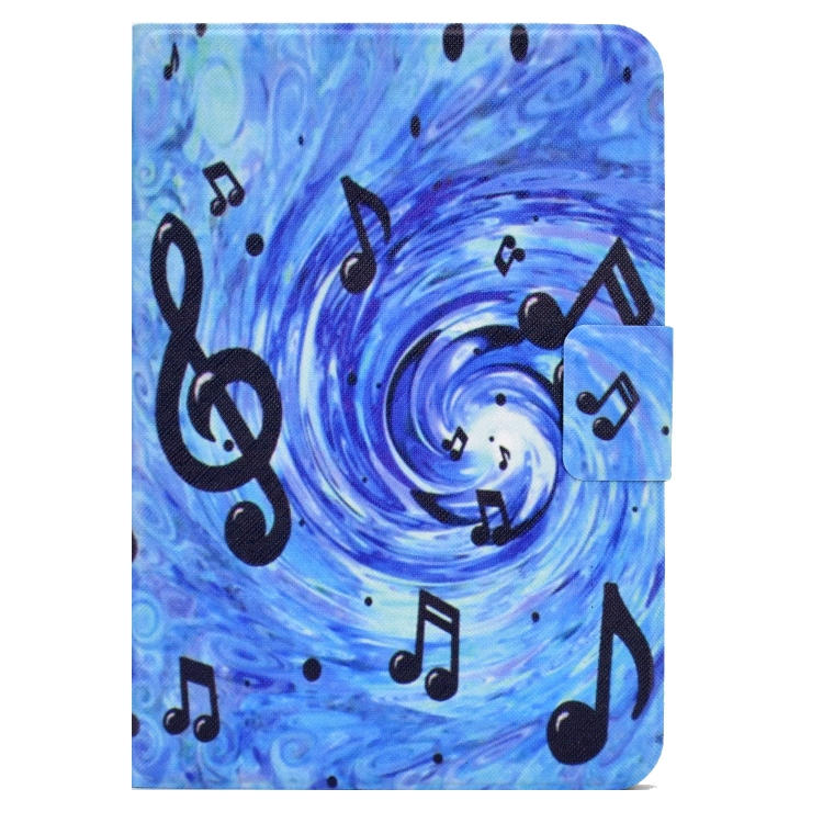 For iPad 10th Gen 10.9 2022 Electric Pressed Colored Drawing Smart Leather Tablet Case(Sheet Music) For iPad 10th Gen 10.9 2022 Electric Pressed Colored Drawing Smart Leather Tablet Case(Sheet Music)