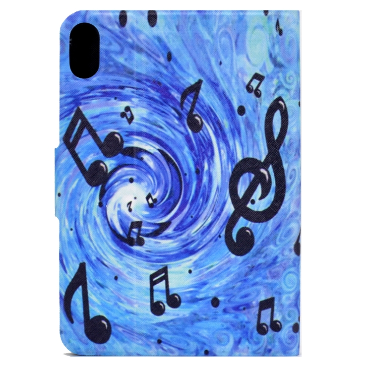 For iPad 10th Gen 10.9 2022 Electric Pressed Colored Drawing Smart Leather Tablet Case(Sheet Music) For iPad 10th Gen 10.9 2022 Electric Pressed Colored Drawing Smart Leather Tablet Case(Sheet Music)