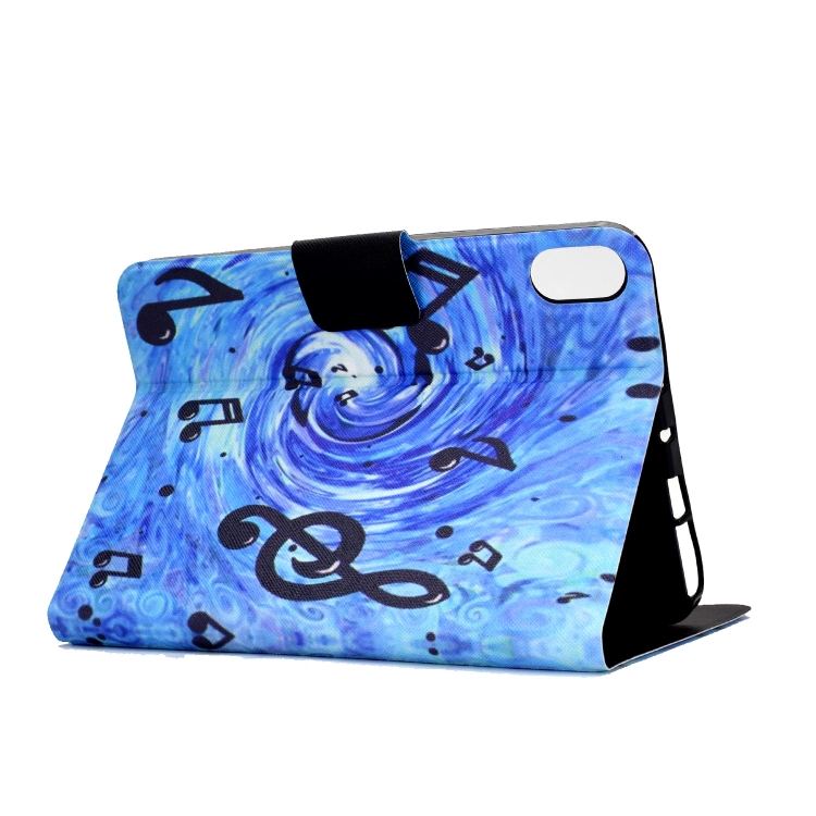For iPad 10th Gen 10.9 2022 Electric Pressed Colored Drawing Smart Leather Tablet Case(Sheet Music) For iPad 10th Gen 10.9 2022 Electric Pressed Colored Drawing Smart Leather Tablet Case(Sheet Music)