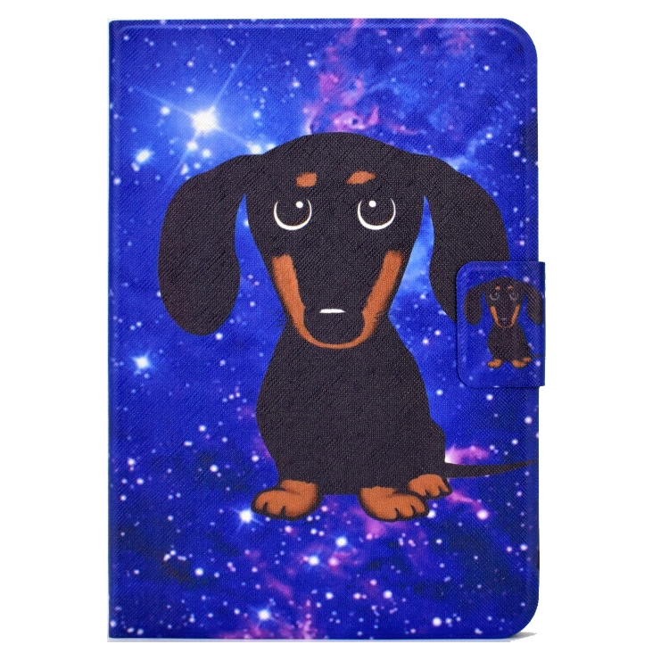 For iPad 10th Gen 10.9 2022 Electric Pressed Colored Drawing Smart Leather Tablet Case(Little Black Dog) For iPad 10th Gen 10.9 2022 Electric Pressed Colored Drawing Smart Leather Tablet Case(Little Black Dog)