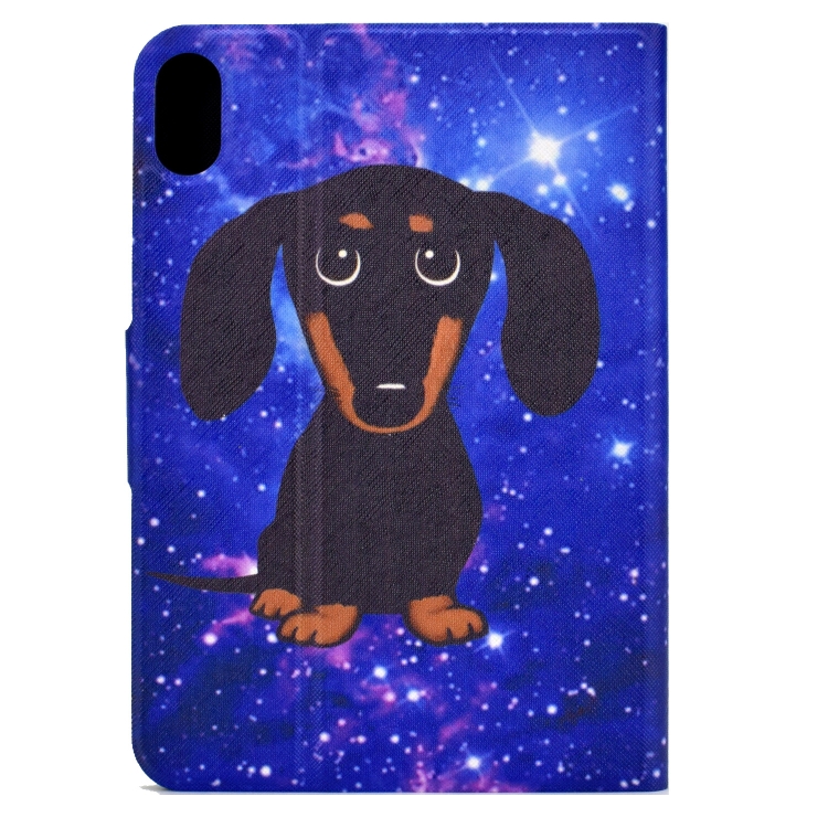 For iPad 10th Gen 10.9 2022 Electric Pressed Colored Drawing Smart Leather Tablet Case(Little Black Dog) For iPad 10th Gen 10.9 2022 Electric Pressed Colored Drawing Smart Leather Tablet Case(Little Black Dog)
