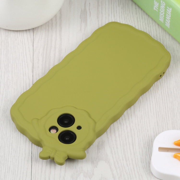 For iPhone 11 Bowknot Liquid Silicone Phone Case(Green) For iPhone 11 Bowknot Liquid Silicone Phone Case(Green)