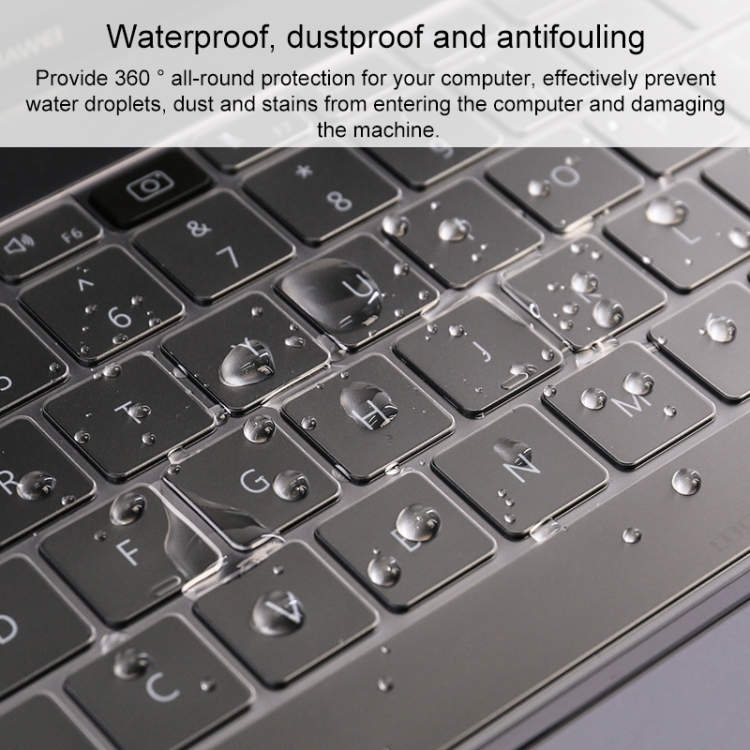 For Huawei MateBook D 14 inch Transparent and Dustproof TPU Laptop Keyboard Protective Film For Huawei MateBook D 14 inch Transparent and Dustproof TPU Laptop Keyboard Protective Film