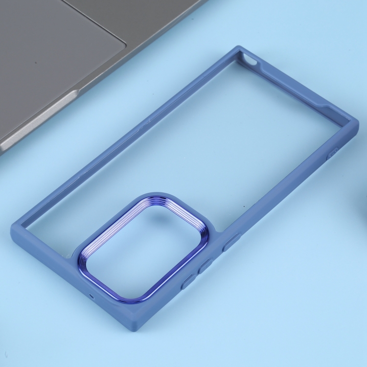 For Samsung Galaxy S23+ 5G Electroplating Hawkeye Phone Case(Blue) For Samsung Galaxy S23+ 5G Electroplating Hawkeye Phone Case(Blue)