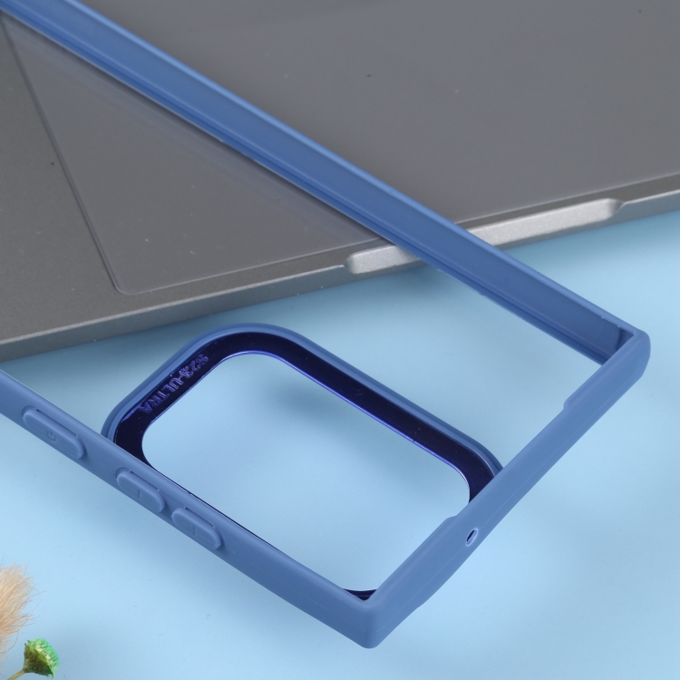 For Samsung Galaxy S23+ 5G Electroplating Hawkeye Phone Case(Blue) For Samsung Galaxy S23+ 5G Electroplating Hawkeye Phone Case(Blue)