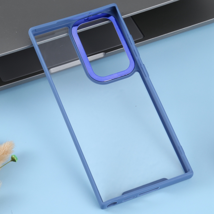 For Samsung Galaxy S23 Ultra 5G Electroplating Hawkeye Phone Case with Lanyard(Blue) For Samsung Galaxy S23 Ultra 5G Electroplating Hawkeye Phone Case with Lanyard(Blue)