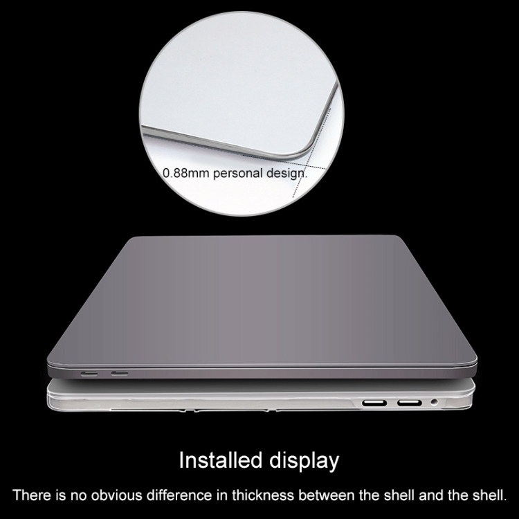 For MacBook Air 13.3 inch A1932 (2018) Transparent PC Laptop Protective Case For MacBook Air 13.3 inch A1932 (2018) Transparent PC Laptop Protective Case