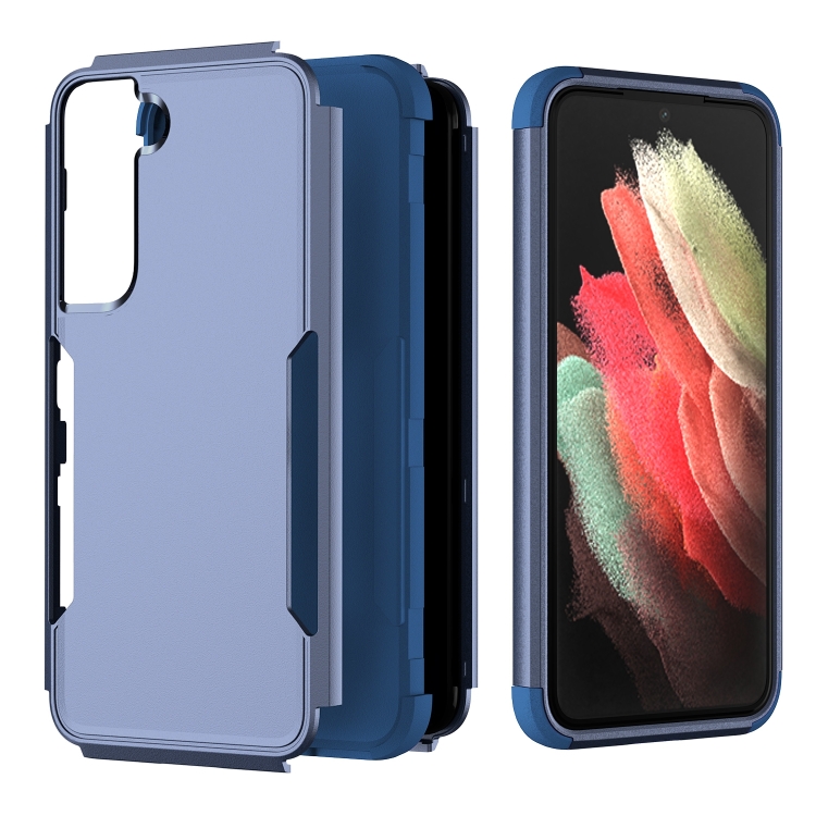 For Samsung Galaxy S23 5G TPU + PC Shockproof Phone Case(Royal Blue) For Samsung Galaxy S23 5G TPU + PC Shockproof Phone Case(Royal Blue)