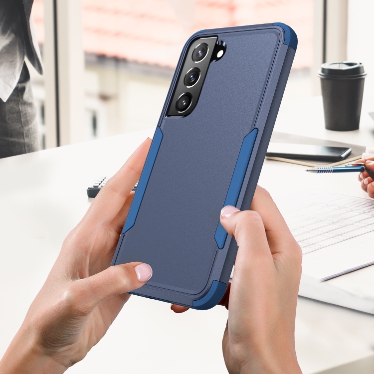 For Samsung Galaxy S23 5G TPU + PC Shockproof Phone Case(Royal Blue) For Samsung Galaxy S23 5G TPU + PC Shockproof Phone Case(Royal Blue)
