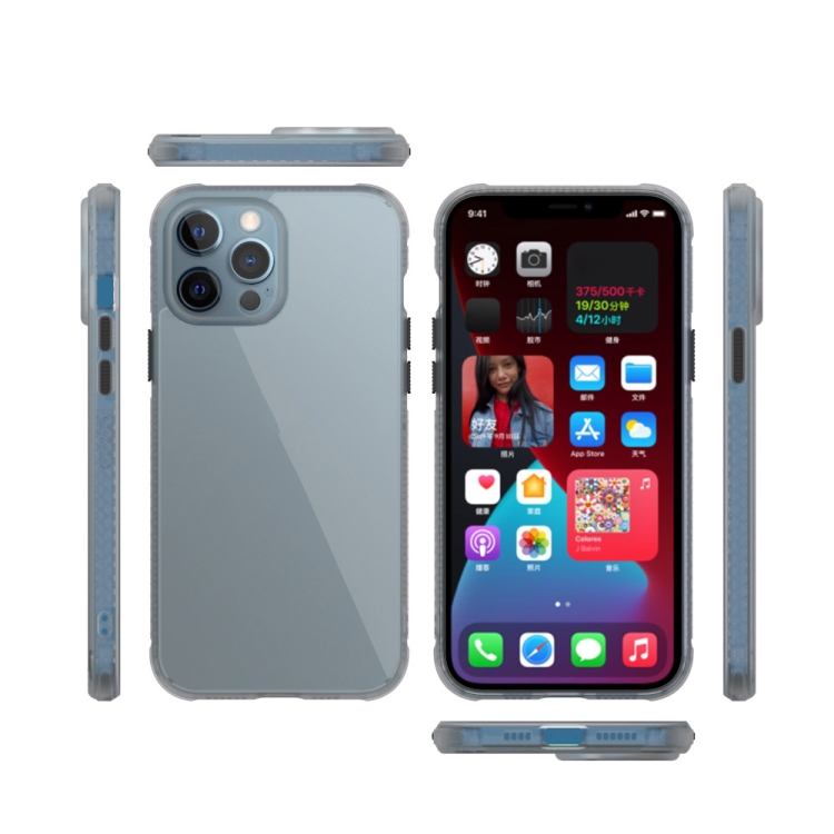For iPhone 14 Tires Texture Acrylic + TPU Phone Case(Transparent) For iPhone 14 Tires Texture Acrylic + TPU Phone Case(Transparent)