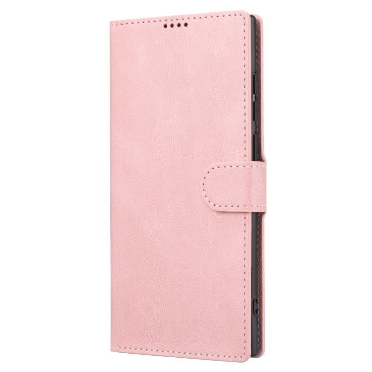 For Samsung Galaxy S23 Ultra 5G Fantasy Classic Skin-feel Calfskin Texture PU Phone Case(Pink) For Samsung Galaxy S23 Ultra 5G Fantasy Classic Skin-feel Calfskin Texture PU Phone Case(Pink)