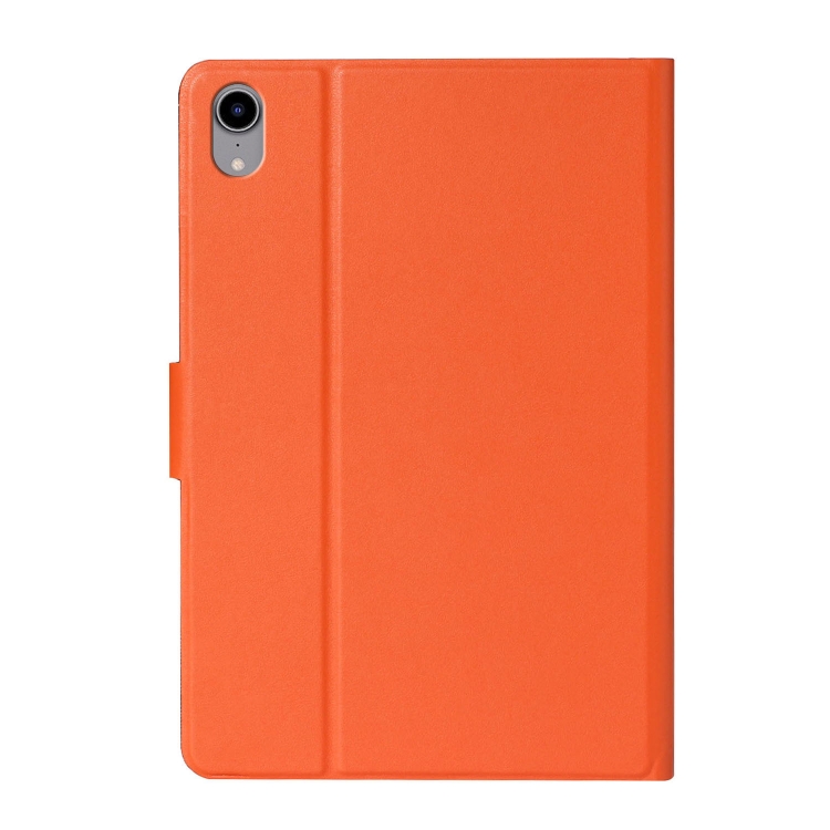 For iPad 10th Gen 10.9 2022 Pure Color Smart Leather Tablet Case(Orange) For iPad 10th Gen 10.9 2022 Pure Color Smart Leather Tablet Case(Orange)